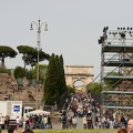 Walkway up to the Arch of Titus from the Colosseum